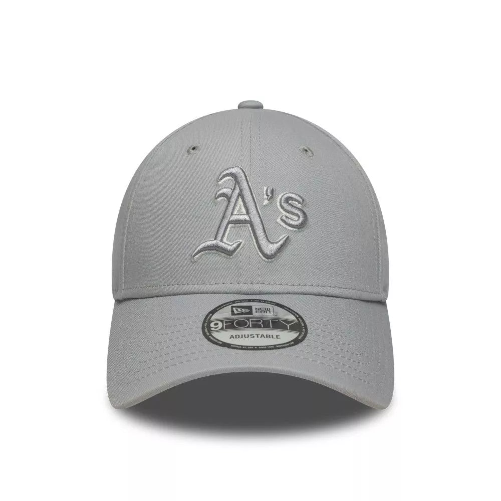 NEW ERA Cappello Grigio Visiera Curva