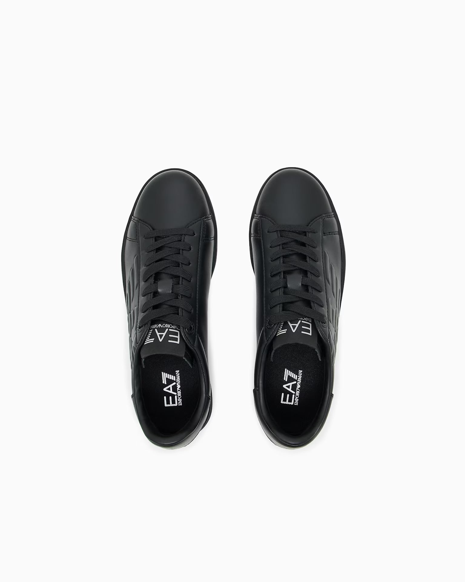 Armani Sneaker In Pelle Uomo Tutta Nera