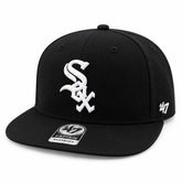 ‘47 Chicago White Sox Cappello Visiera Piatta Nero/Bianco