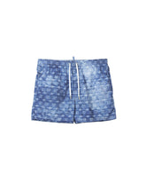 DSQUARED2 Costume Da Bagno Monogram Blu