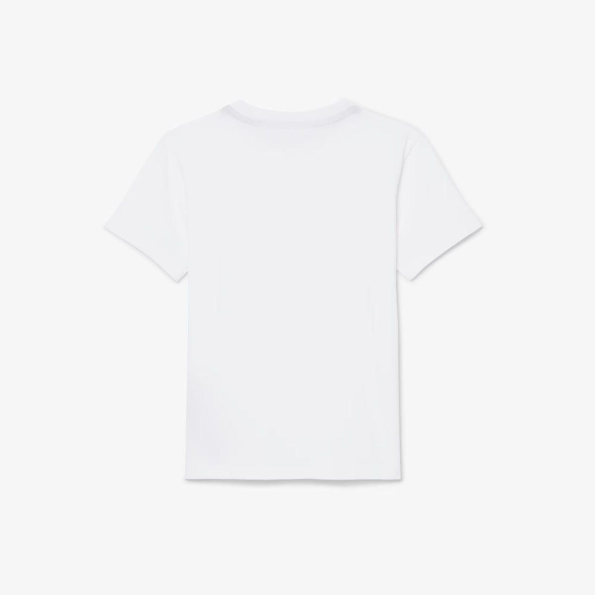 LACOSTE T-Shirt Bambino/Bambina Basic Bianca