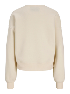 JJXX Jxtantum Terry Patch Felpa Girocollo Panna donna AW26