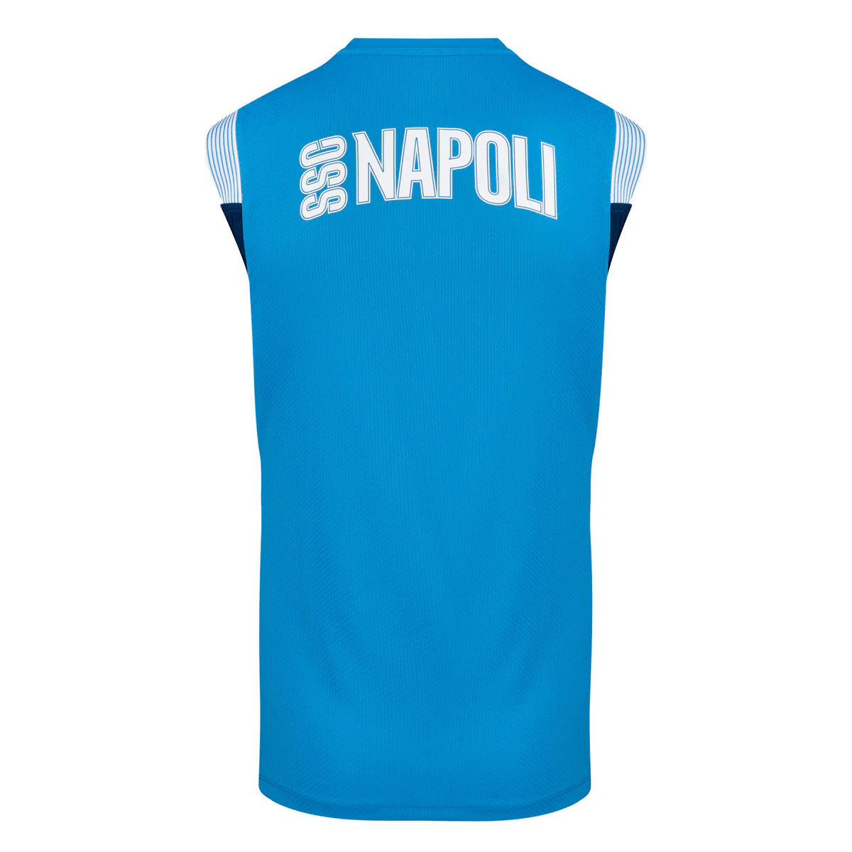SSC NAPOLI Maglia Smanicata Napoli Training Ufficiale Azzurra