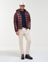 COLMAR Giubbotto Piumino Fasciato Con Cappuccio Bordeux 26/27
