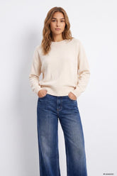 Tiffosi Unforgiven_1 Maglioncino Panna Donna AW26