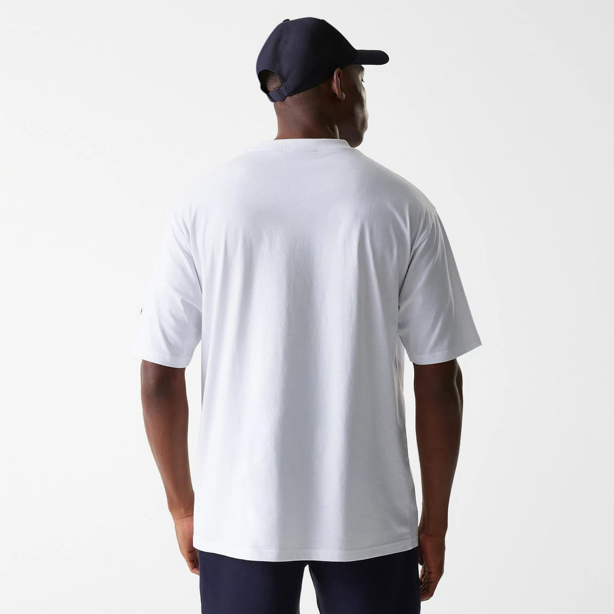 NEW ERA T-Shirt Logo Sul Petto Bianca