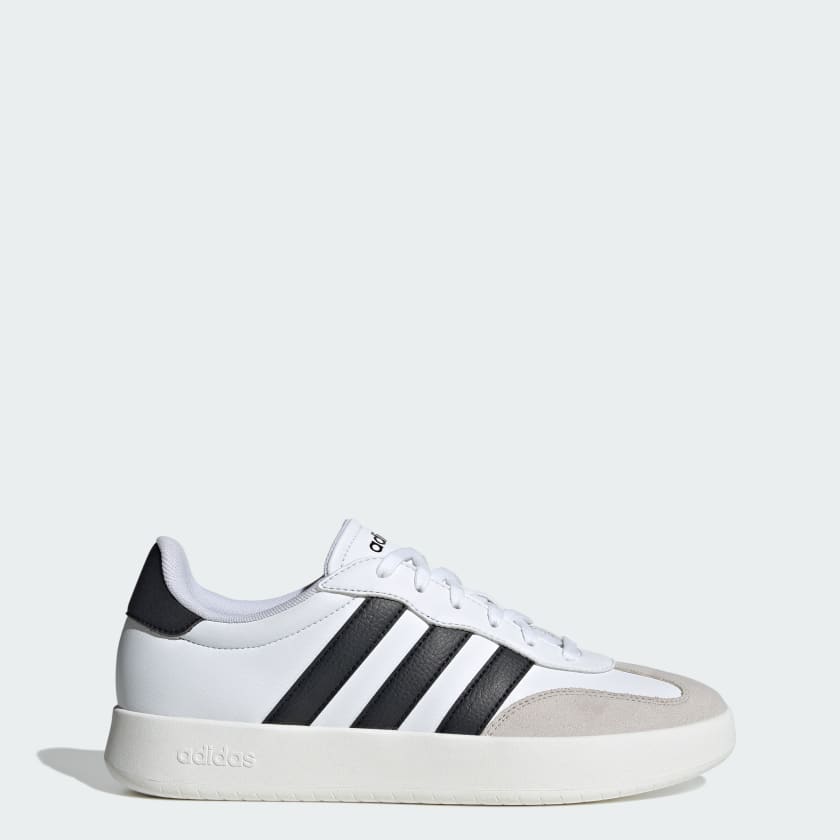 ADIDAS Sneaker Barreda In Pelle Bianca/Nera