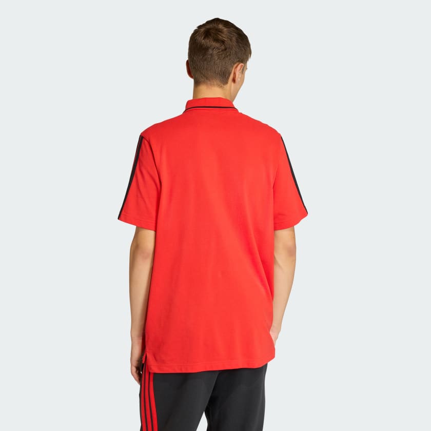 ADIDAS Completino Belgio Polo e Pantaloncino Rosso