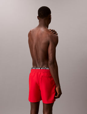 Calvin Klein Costume Da Bagno Con Elastico Rosso
