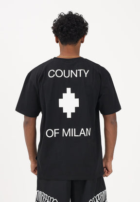 COUNTY OF MILAN Marcelo Burlon T-Shirt Stampa Retro Nera