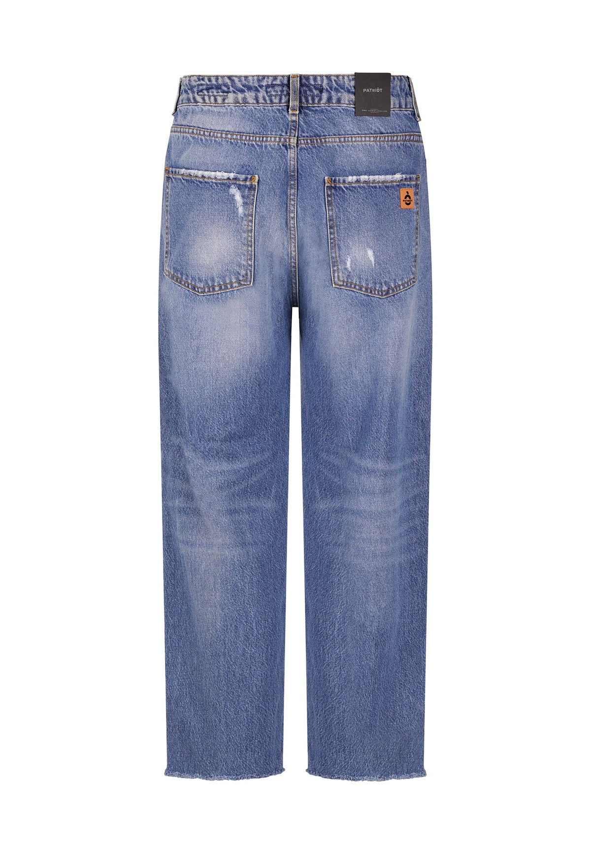 PATRIÒT Jeans Baggy Denim Chiaro