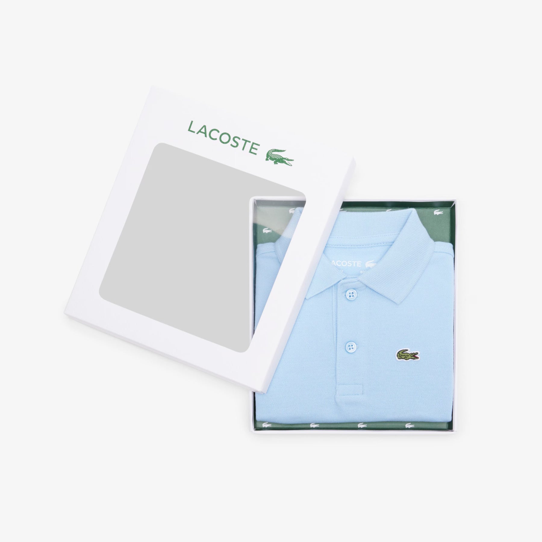 LACOSTE Body Baby A Polo Mezza Manica Azzurro