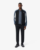 LACOSTE Tuta Sportiva Colorblock Senza Cappuccio Con Stampa Celeste/Blu