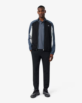 LACOSTE Tuta Sportiva Colorblock Senza Cappuccio Con Stampa Celeste/Blu