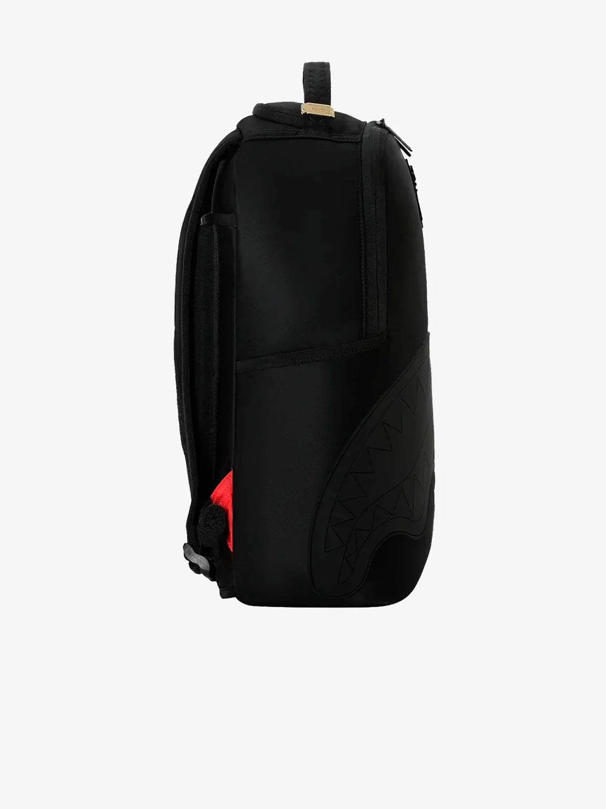 SPRAYGROUND Zaino shark central blacked out embossed Tutto Nero