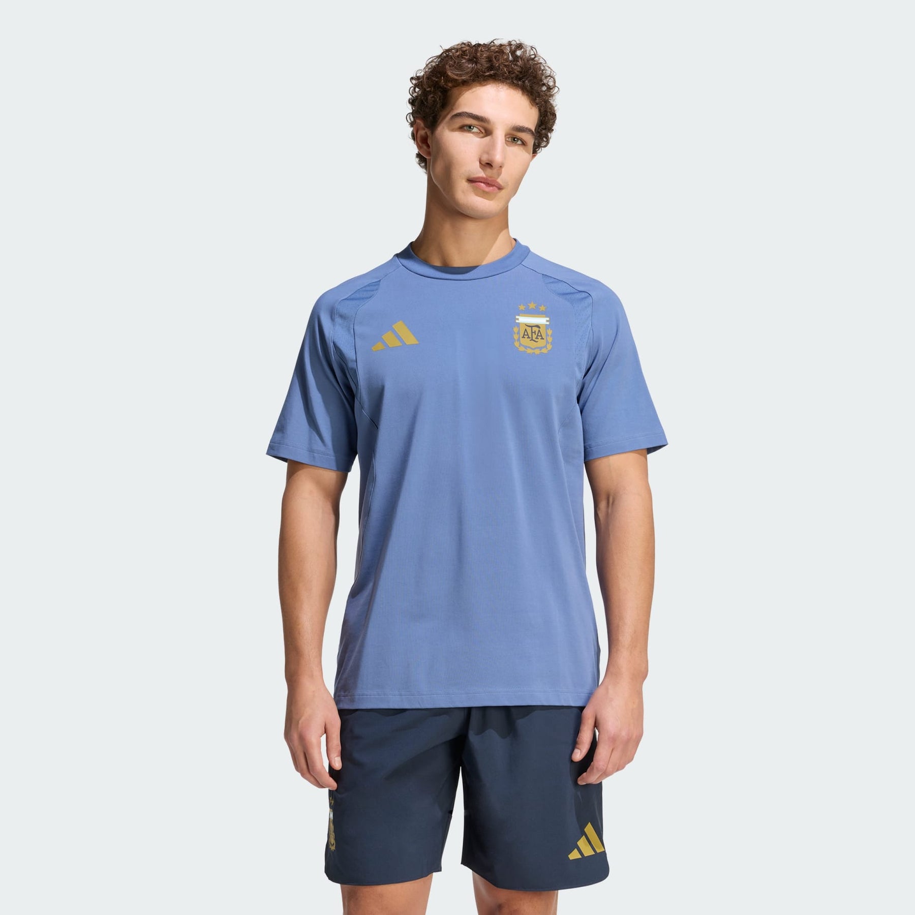 Adidas Completino Argentina Uomo Blu Oro