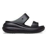 CROCS Ciabatta In Gomma Doppia Fascia Classic Crush Sandal Nera