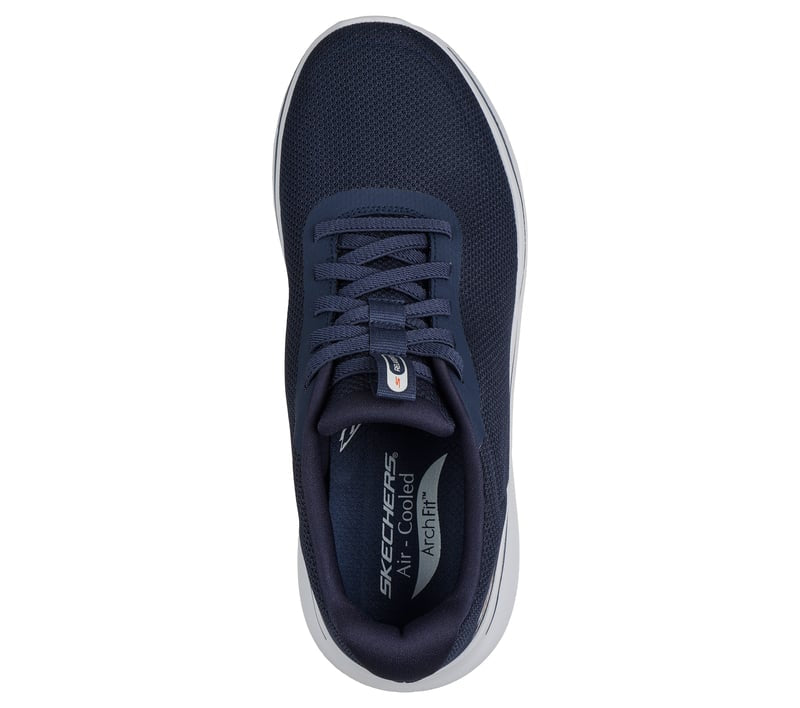 Skechers Go Walk Arch Fit N-Joy Sneaker Blu
