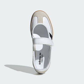Adidas Samba Barreda Mary Jane Con Strappo Sneaker Donna Nera Beige