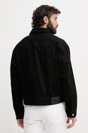 CALVIN KLEIN Giacca Di Jeans Denim Nero