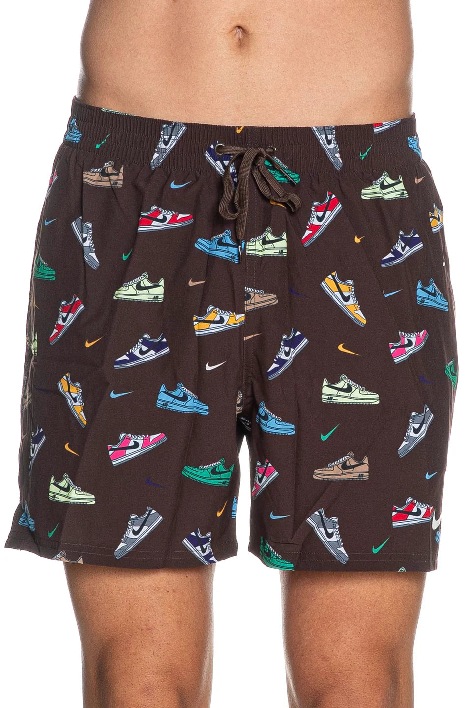 NIKE Costume Multilogo scarpe Marrone