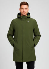 K-WAY GIUBBOTTO GIACCA VERDE MILITARE MARLYN BONDED