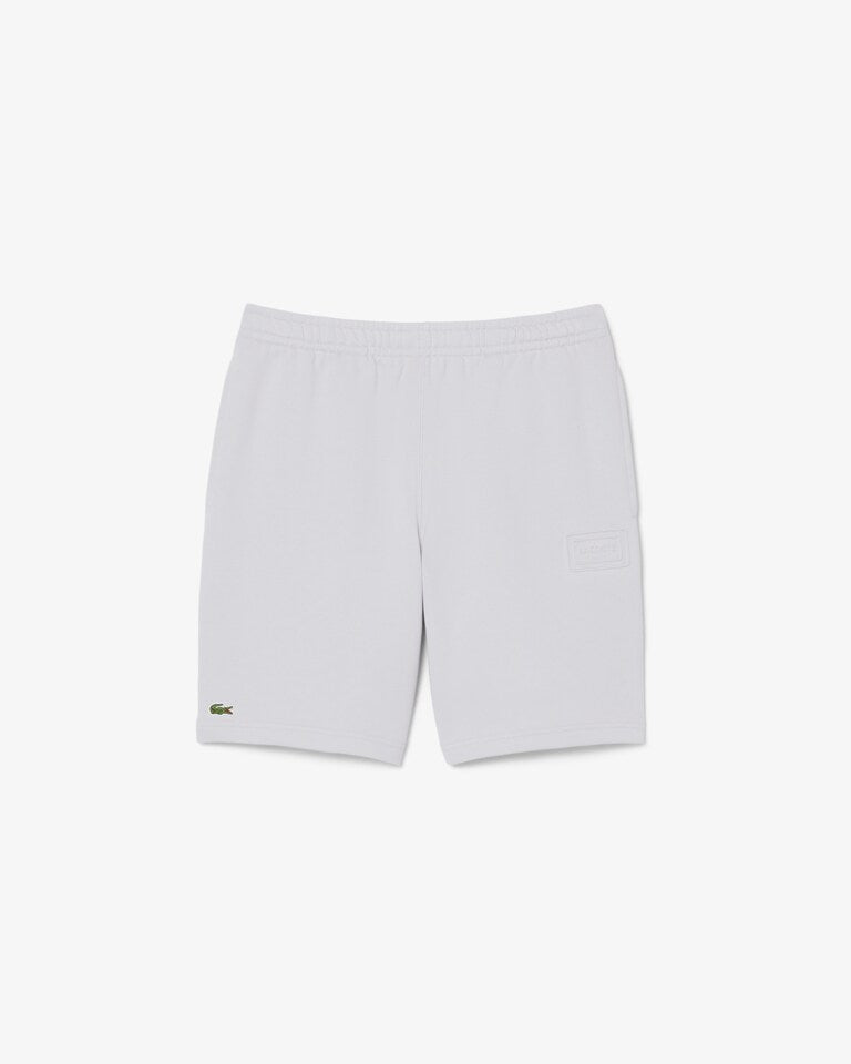LACOSTE Completino con Logo Goffrato Tono Su Tono Grigio