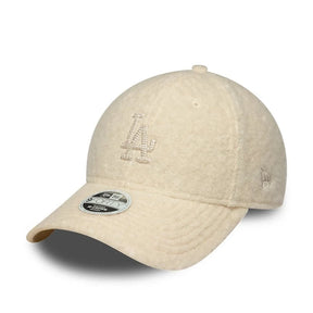 NEW ERA 9FORTY Cappello Pelliccia Logo LA Beige