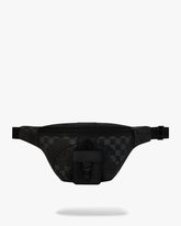 SPRAYGROUND Marsupio In Pelle 3AM MIX UP V2 SAVVY CROSSBODY Nero