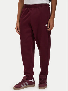 ADIDAS Tuta Felpata Con Zip Senza Cappuccio 3 Stripes Essential Bordeux/Bianca 2026/2027