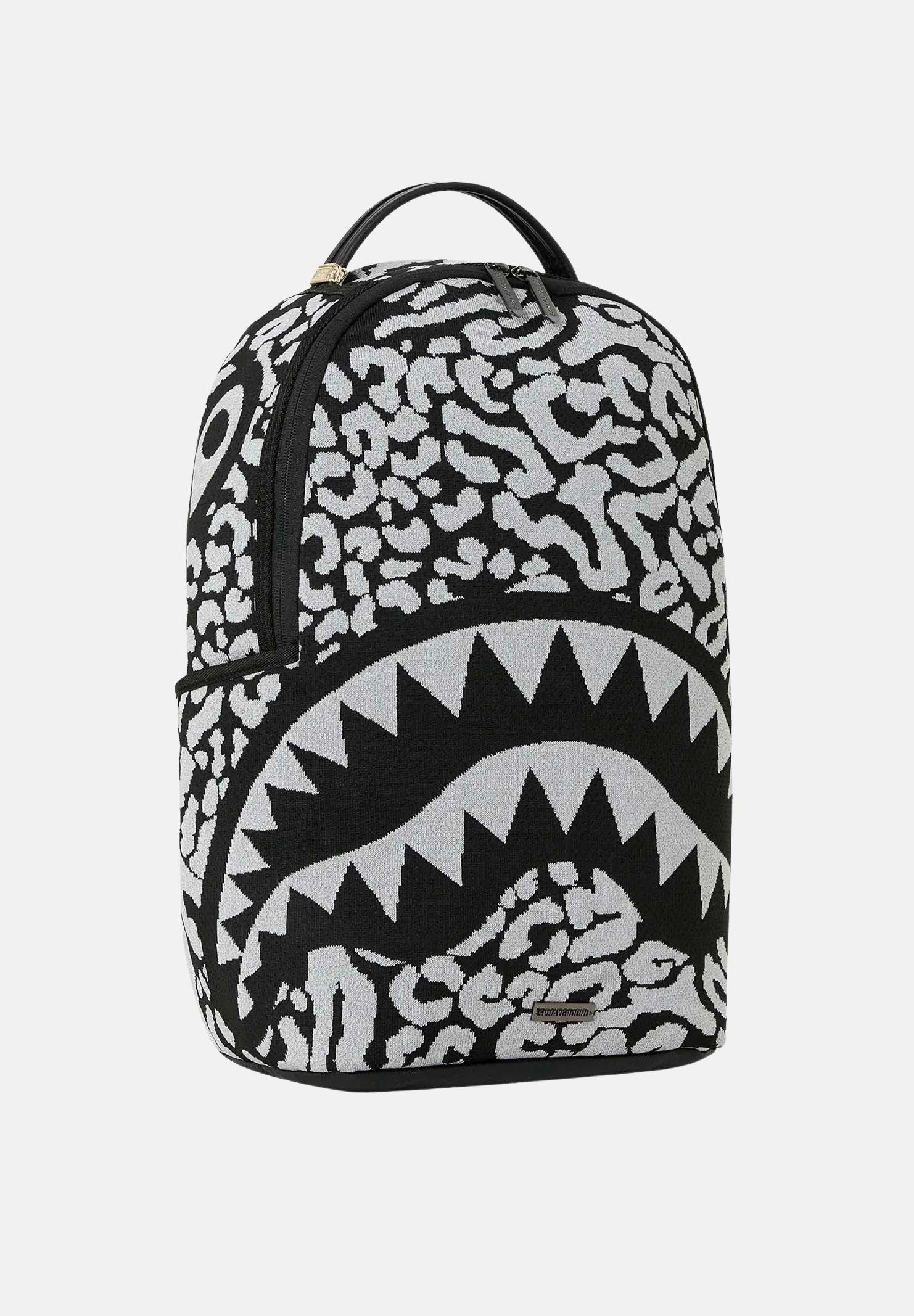 SPRAYGROUND Zaino NOCTURNAL PREDATOR unisex Nero/Bianco