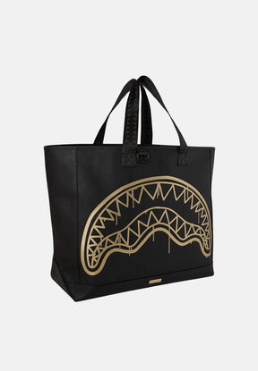 SPRAYGROUND Borsa Shopper That Gold Drip Nero