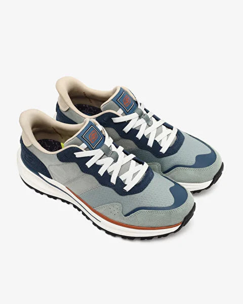 211069 AQGR Skechers Slip-Ins Slade Ultra Sneaker Uomo Grigio Blu