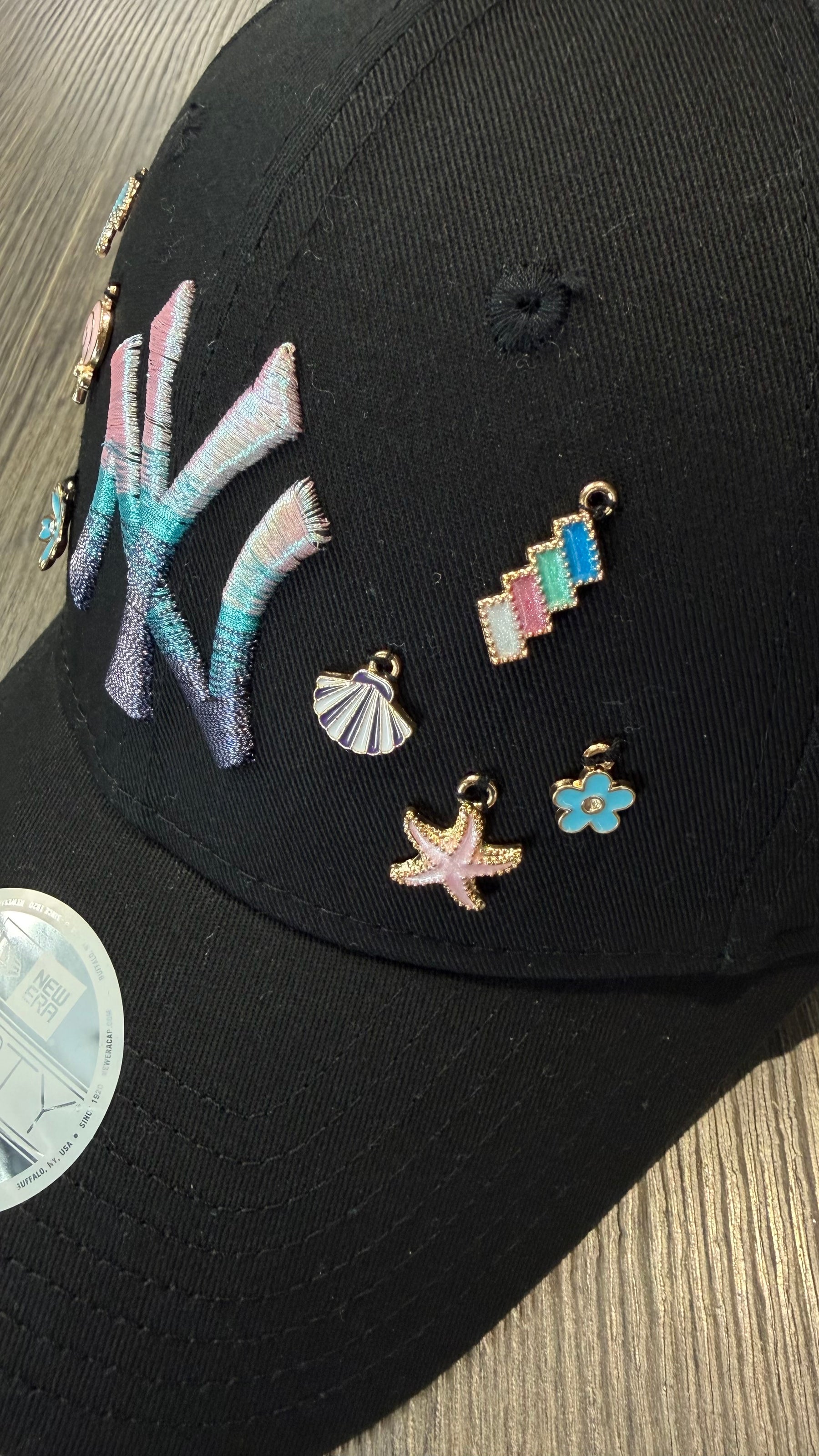 NEW ERA CUSTOM ARCOBALENO NERO