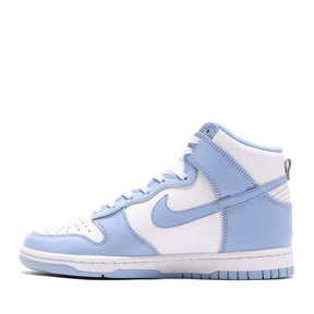 NIKE Dunk High Bianco/Celeste