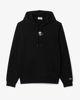 LACOSTE Felpa Con Cappuccio Lacoste Paris Nera