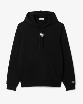 LACOSTE Felpa Con Cappuccio Lacoste Paris Nera