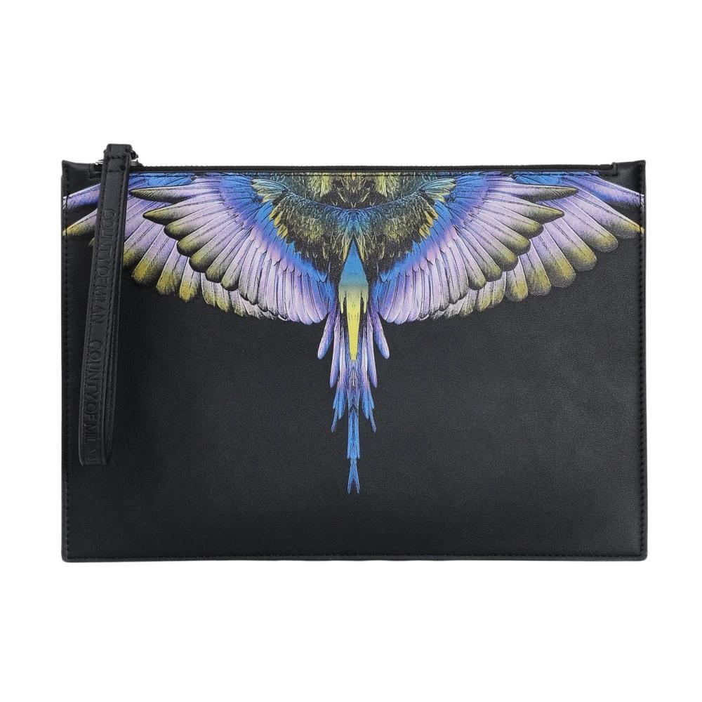 COUNTY OF MILAN BY MARCELO BURLON POCHETTE COMAF250135UNICA083 NERO/VIOLA