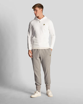 LYLE&SCOTT Felpa Con Cappuccio In Cotone Bianca