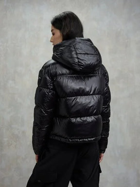 BLAUER Giubbotto Donna Ovattato Corto Nero