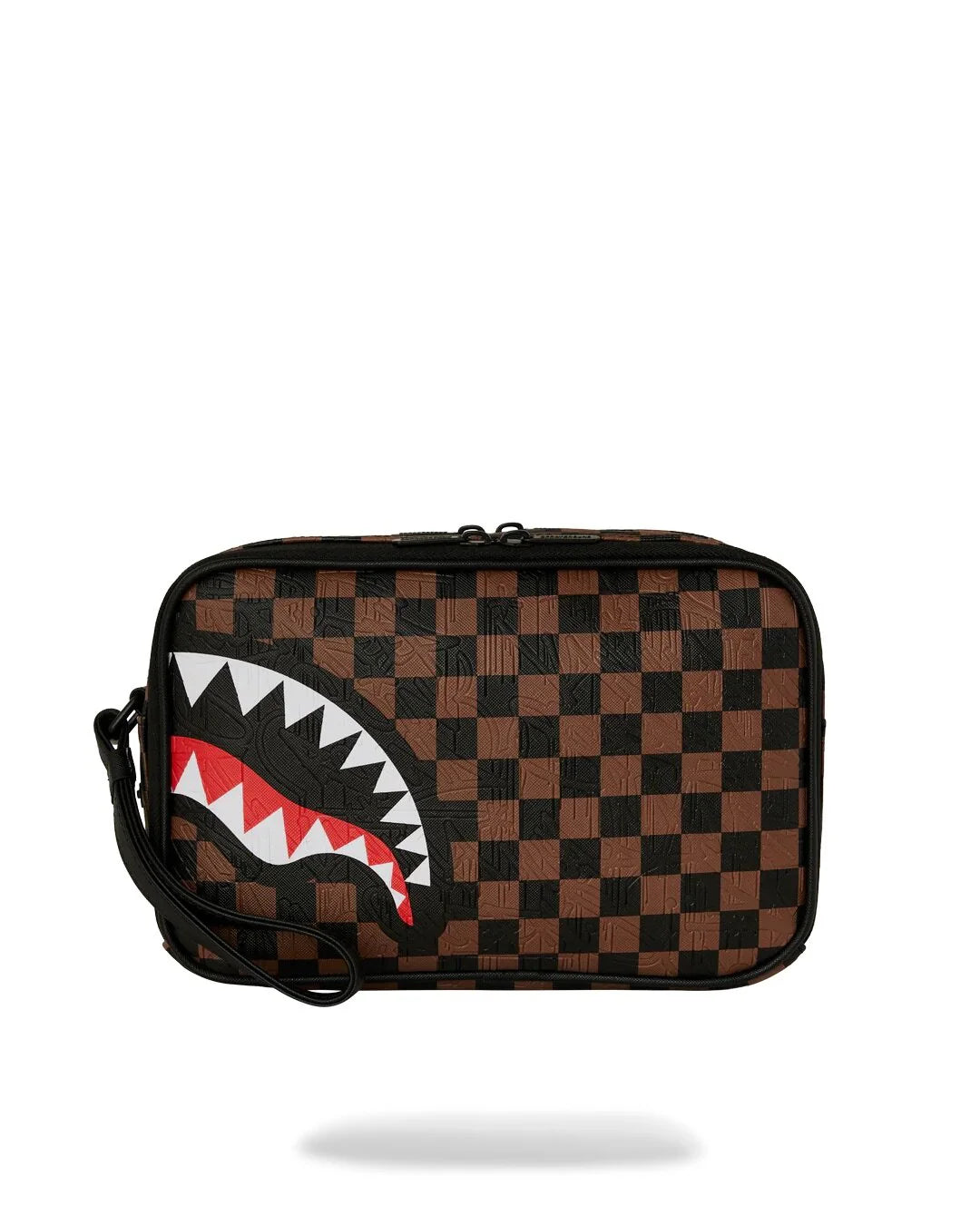 SPRAYGROUND Pochette CHECK 2 EMBOSS SAVAGE Marrone 29/12