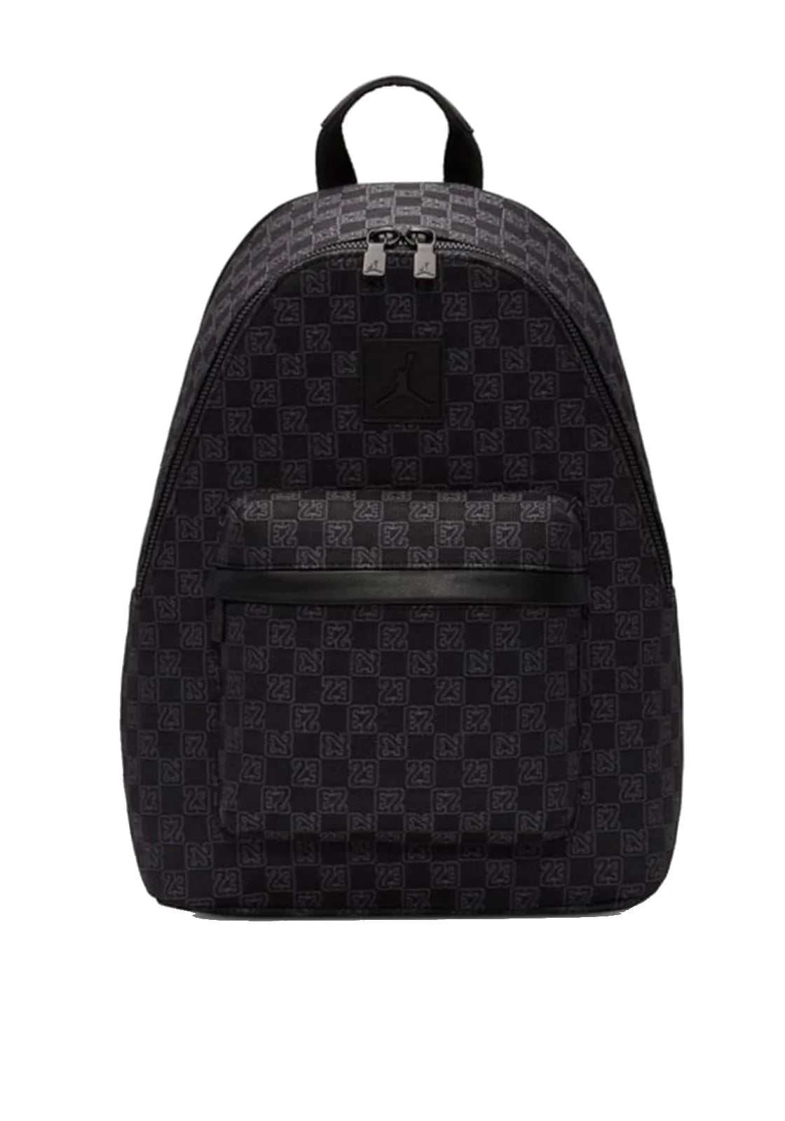 JORDAN Zaino in Tessuto Con Monogramma Nero