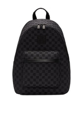 JORDAN Zaino in Tessuto Con Monogramma Nero