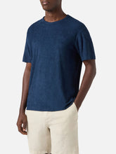 SAINT BARTH T-Shirt Gary Terry Ultra Light In Spugna Blu