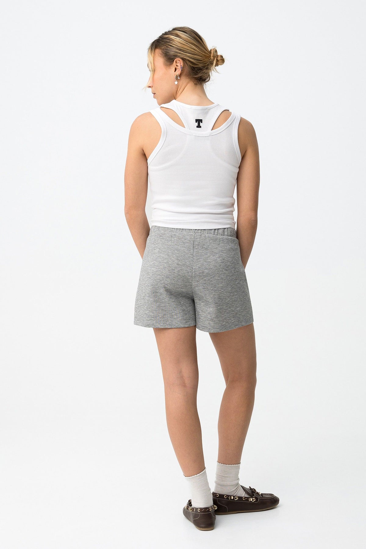 TIFFOSI GOMES_B PANTAGONNA GRIGIO DONNA SS26