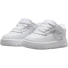NIKE Air Force 1 Low Easyon Bambino Bianco