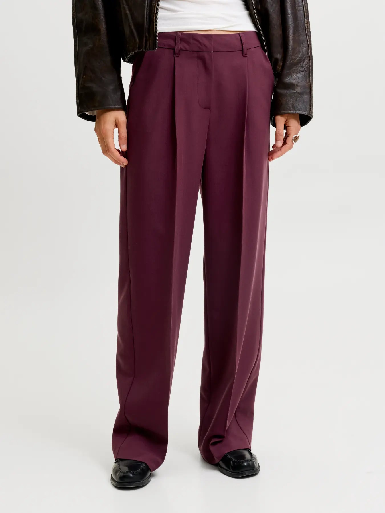 JJXX Donna Jxaya Ellis Bordeaux Pant AW26
