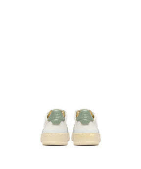 AUTRY Medialist In Pelle Talloncino Verde Pastello