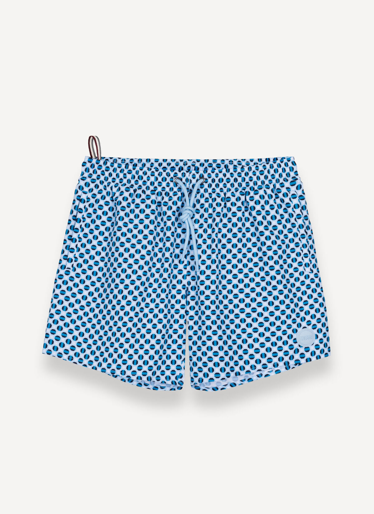 COLMAR Costume Da Bagno Bermuda Azzurro Con Fantasia