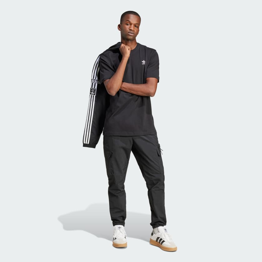 ADIDAS Originals T-shirt Trefoil Essential Nera
